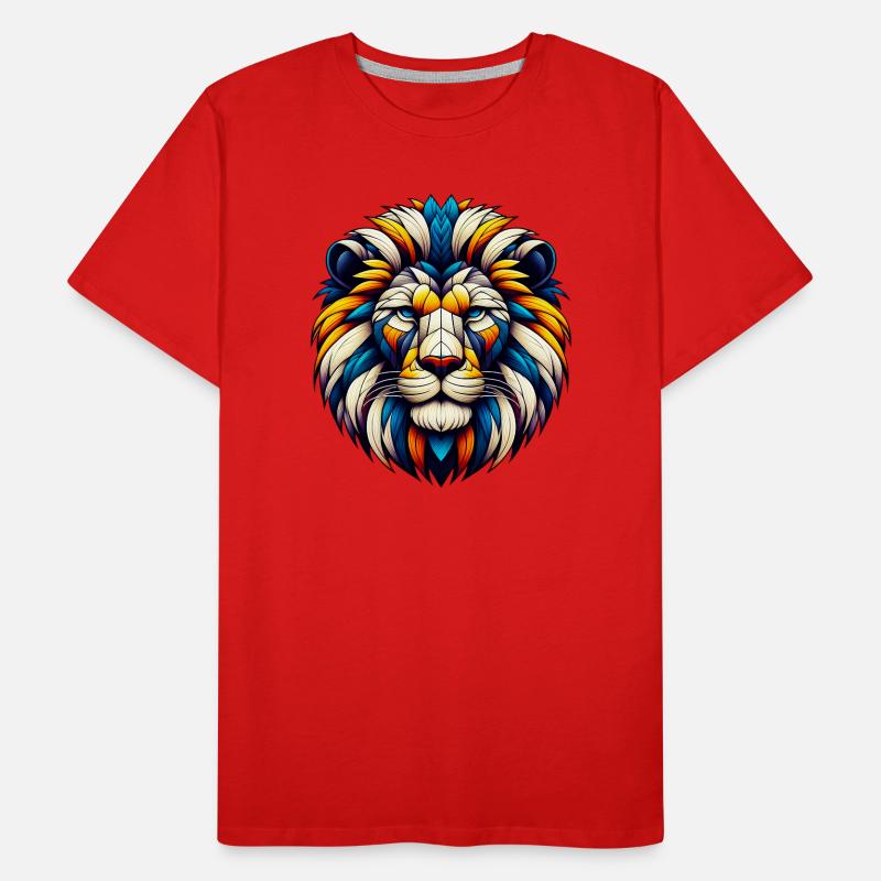 Lion T-shirt bio Premium Homme