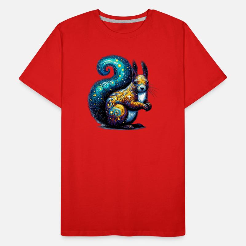 Écureuil T-shirt bio Premium Homme