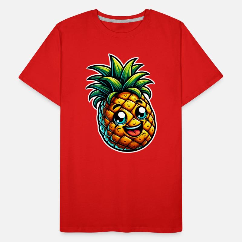 Ananas T-shirt bio Premium Homme