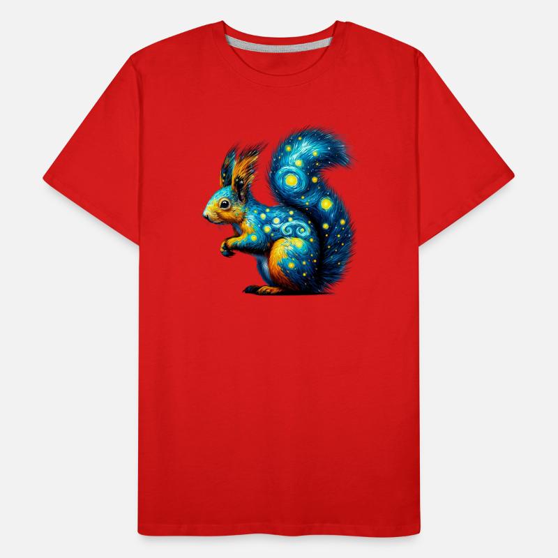 Squirrel Men's Premium Organic T-Shirt