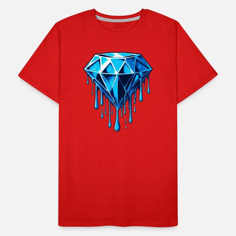 Diamond Men's Premium Organic T-Shirt