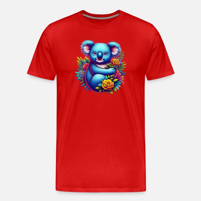 Koala - T-shirt bio Premium Homme - rouge