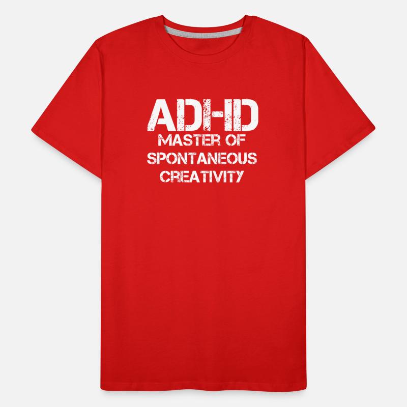 ADHD Men's Premium Organic T-Shirt