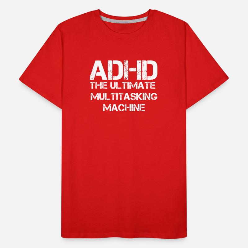 ADHD Men's Premium Organic T-Shirt