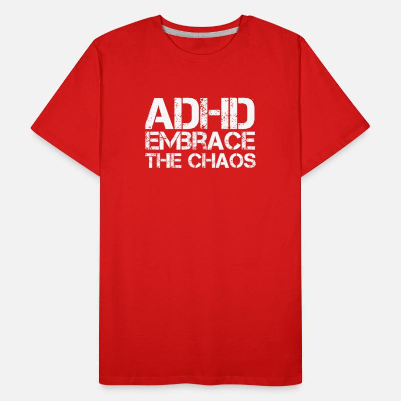 ADHD Men's Premium Organic T-Shirt
