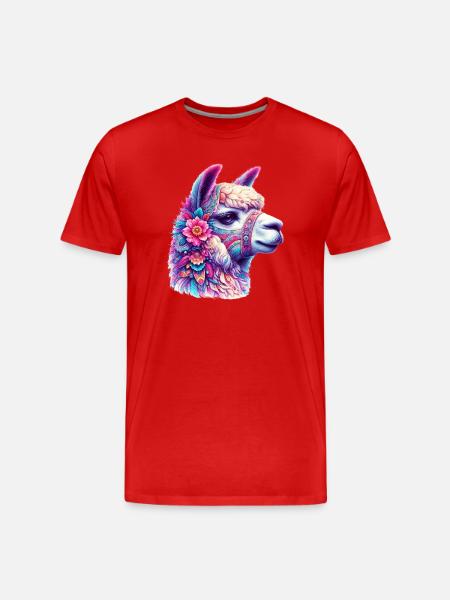 Alpaga - T-shirt bio Premium Homme - rouge