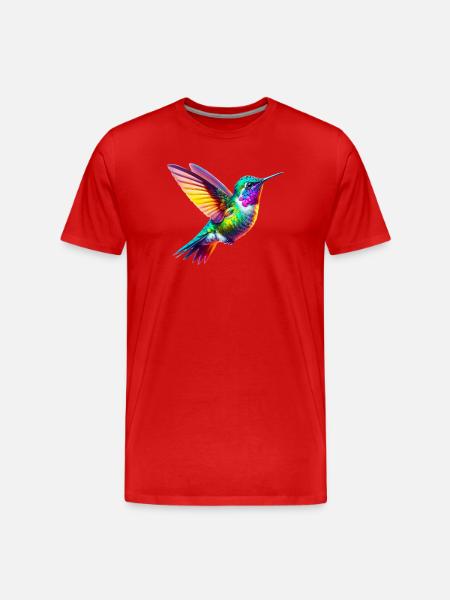 Colibri - T-shirt bio Premium Homme - rouge