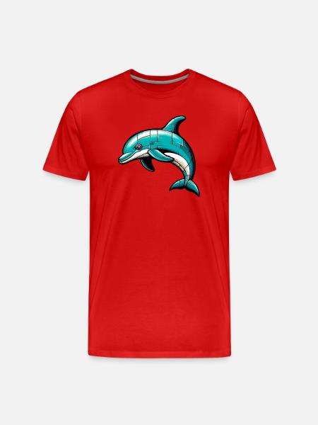 Dauphin - T-shirt bio Premium Homme - rouge
