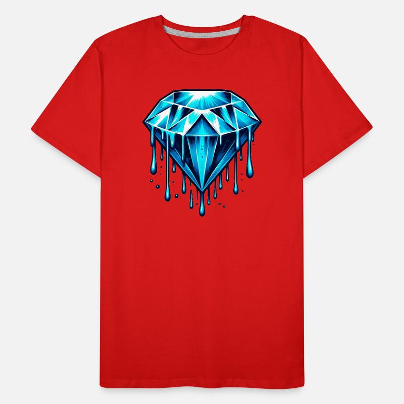 Diamond Men's Premium Organic T-Shirt