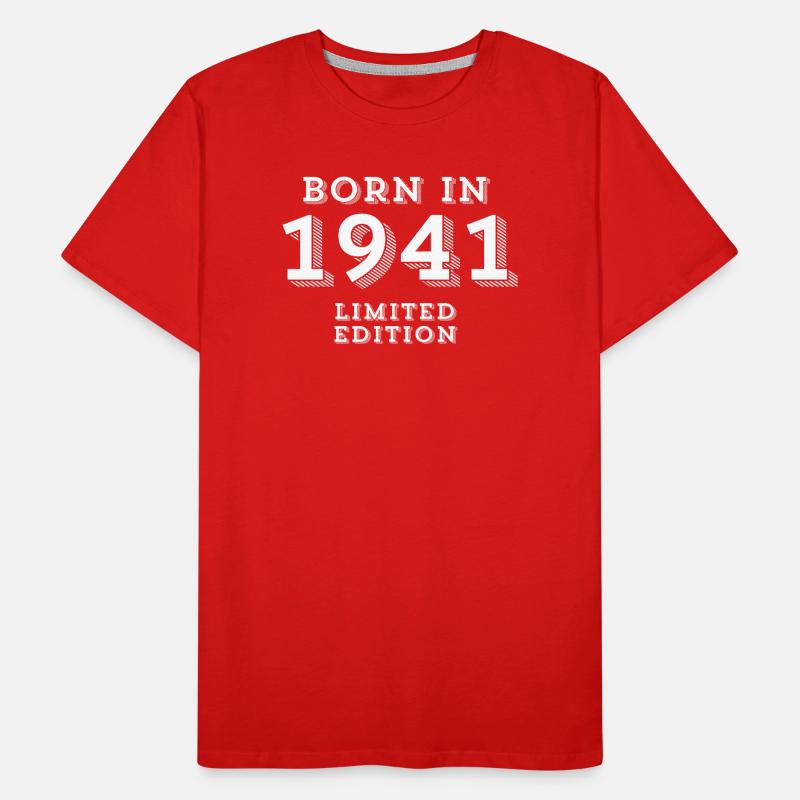 83 ans, année de naissance, date de naissance T-shirt bio Premium Homme