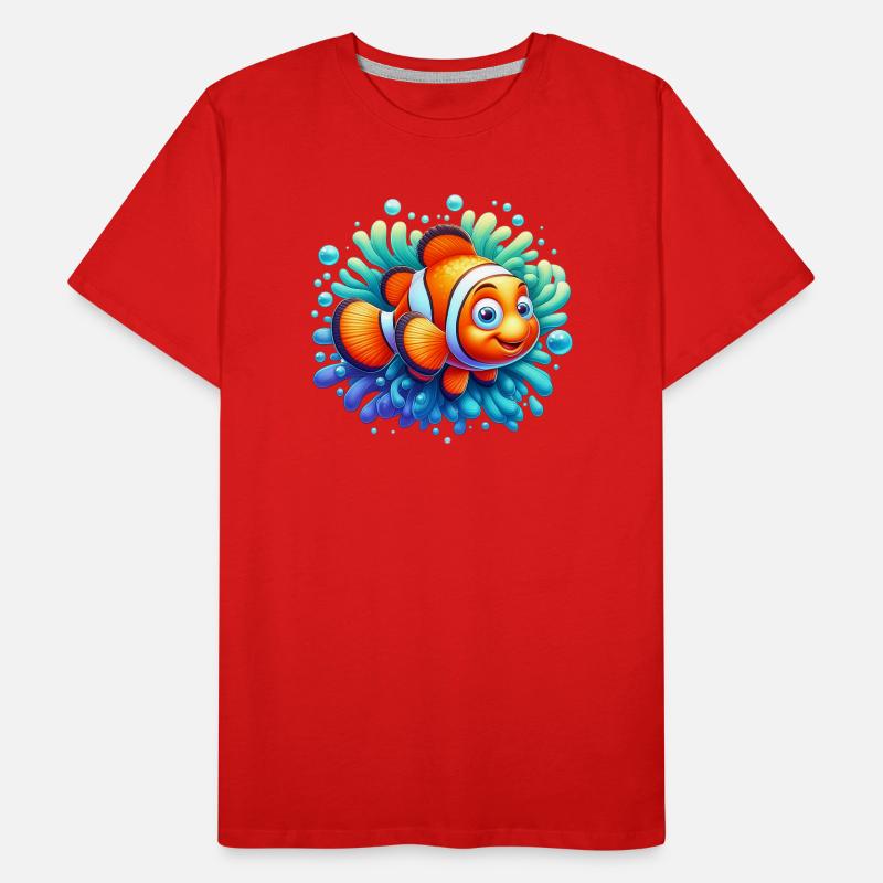Clownfish Men's Premium Organic T-Shirt