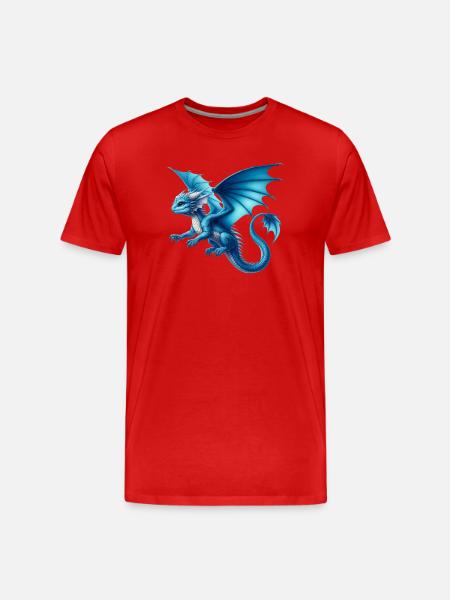 Dragon - T-shirt bio Premium Homme - rouge