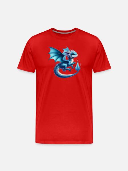 Dragon - T-shirt bio Premium Homme - rouge