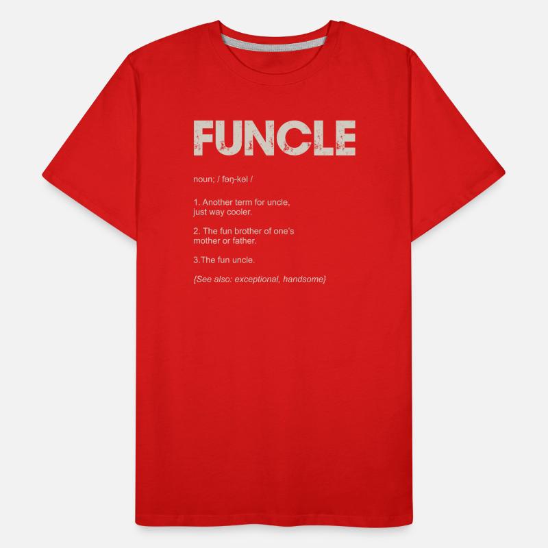 Foncle Typography Tee Design T-shirt bio Premium Homme