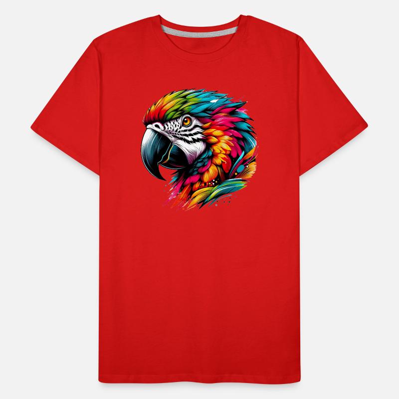 Perroquet T-shirt bio Premium Homme