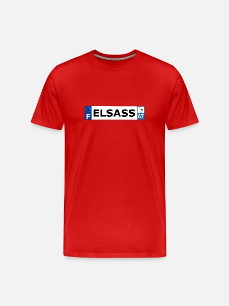 Elsass - T-shirt bio Premium Homme - rouge