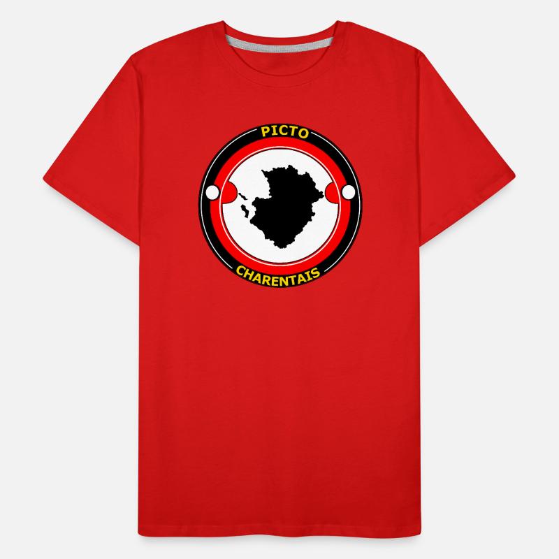 Pikto-Charentais Männer Premium Bio T-Shirt