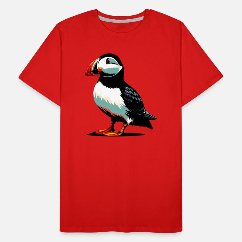 Macareux T-shirt bio Premium Homme