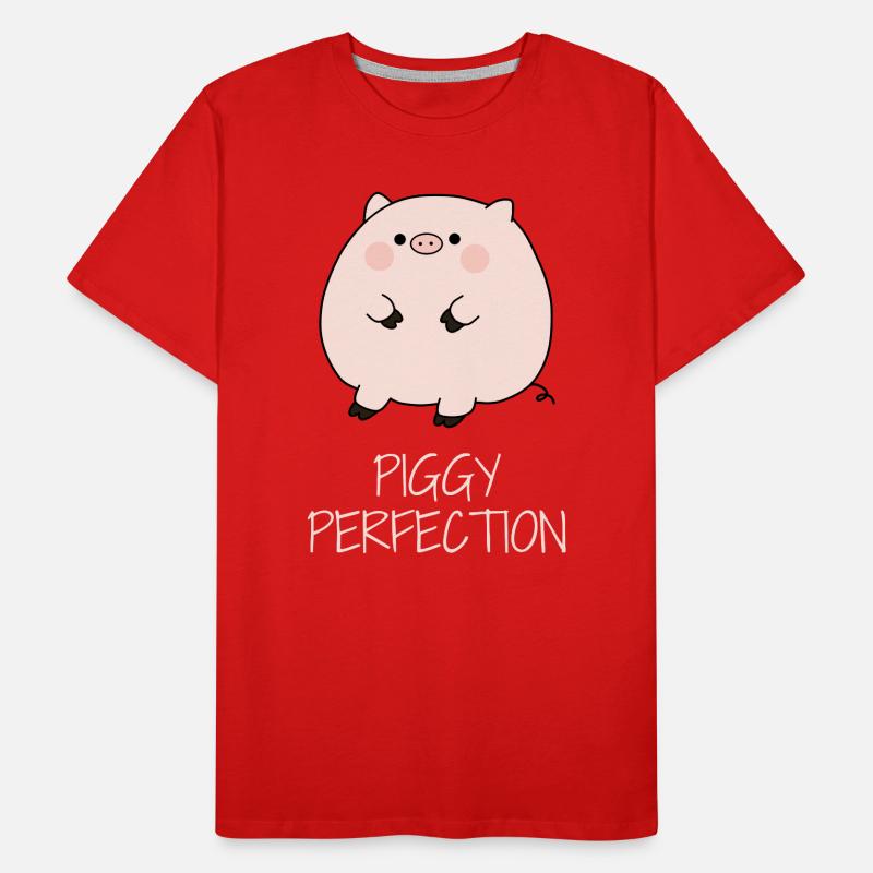 Petit cochon mignon T-shirt bio Premium Homme