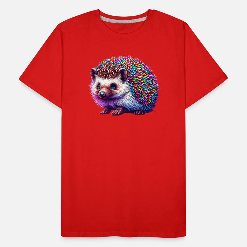 Igel Männer Premium Bio T-Shirt
