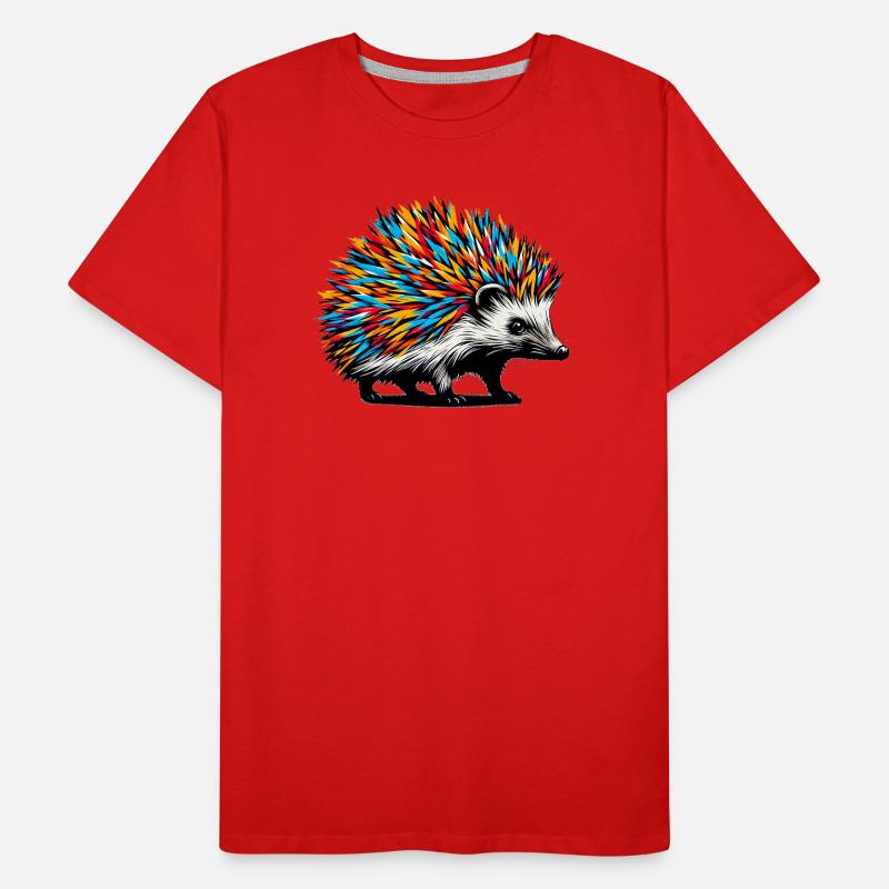 Igel Männer Premium Bio T-Shirt