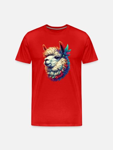 Alpaga - T-shirt bio Premium Homme - rouge