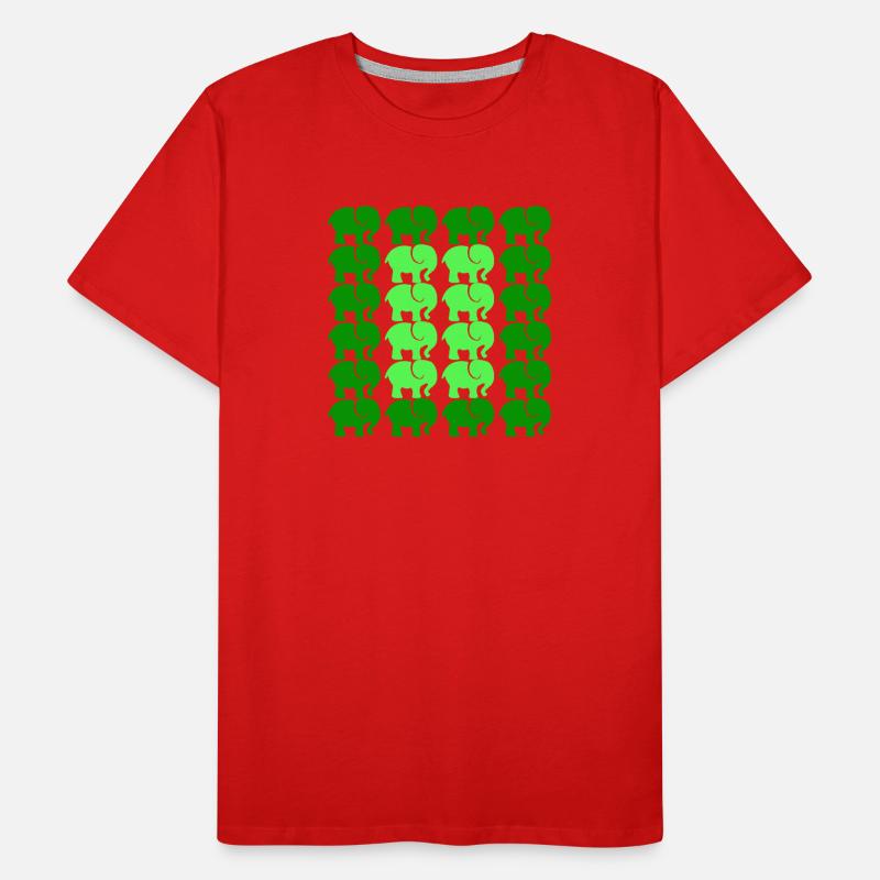 ELEFANT Männer Premium Bio T-Shirt