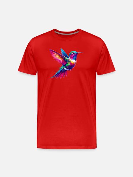 Colibri - T-shirt bio Premium Homme - rouge