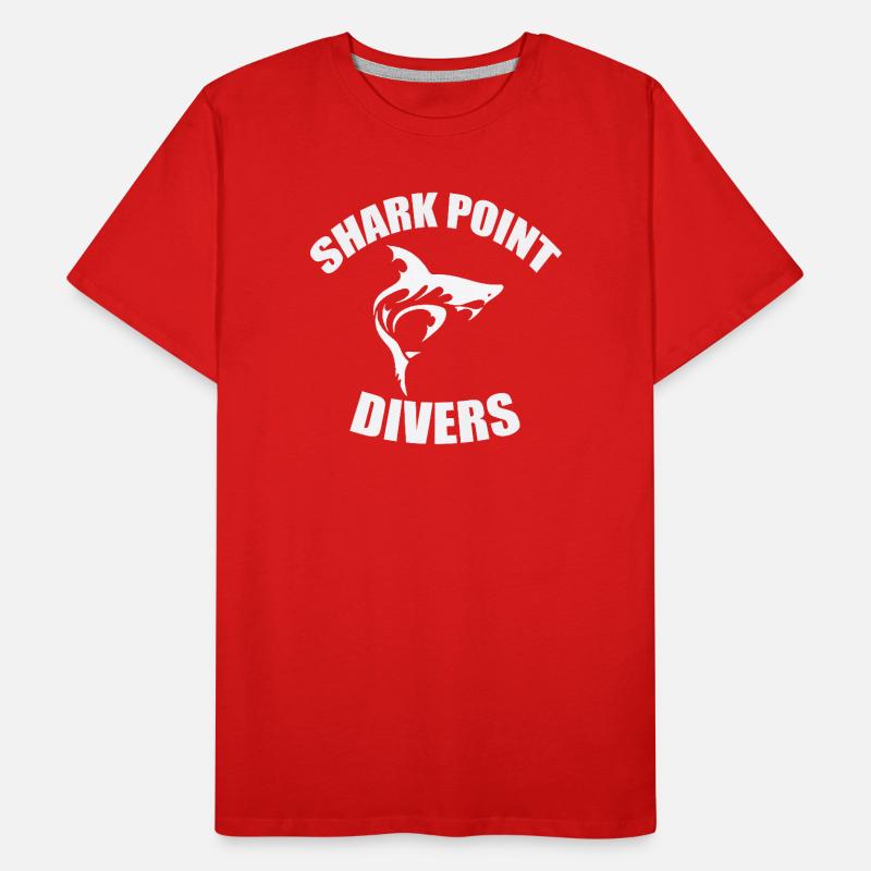 SHARK POINT DIVERS T-shirt bio Premium Homme