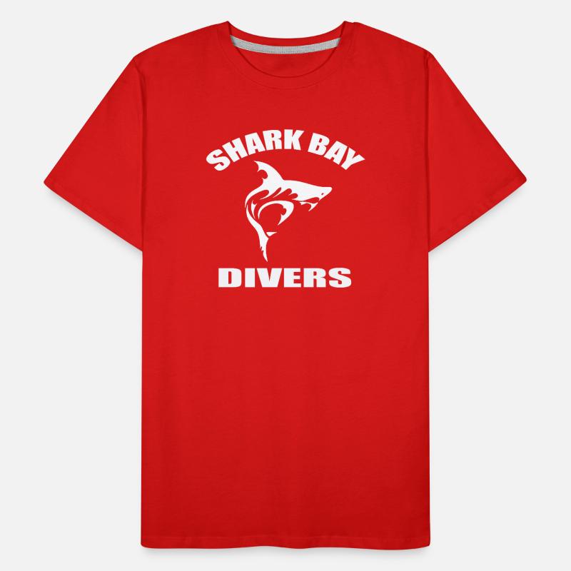 SHARK BAY DIVERS T-shirt bio Premium Homme