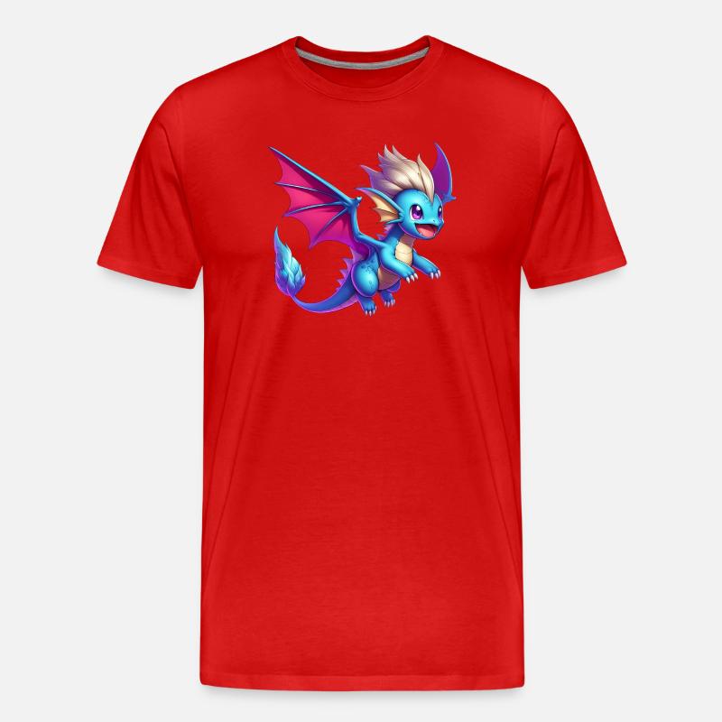 Dragon - T-shirt bio Premium Homme - rouge