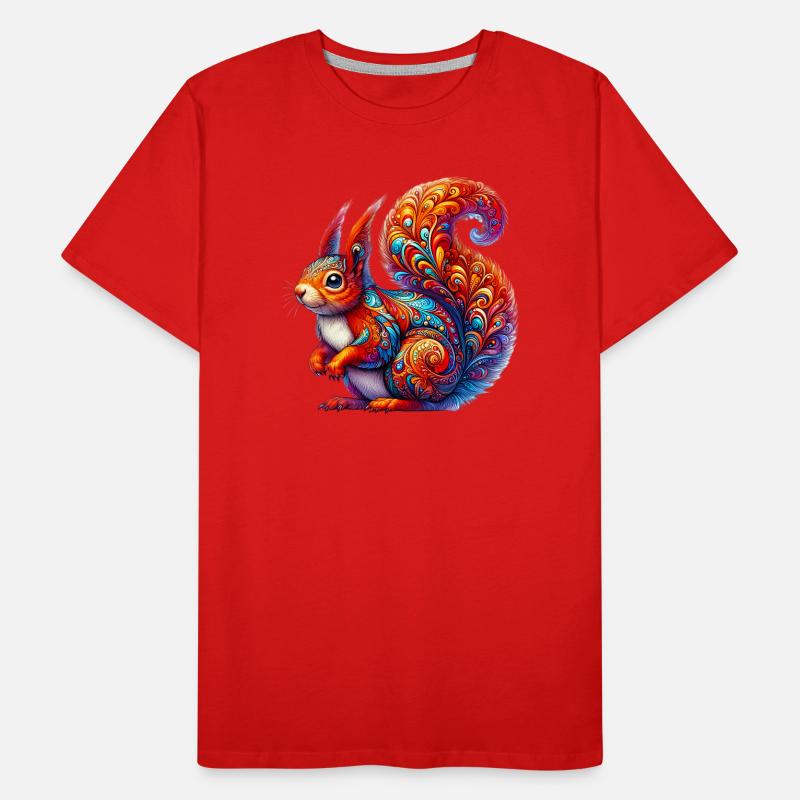 Écureuil T-shirt bio Premium Homme