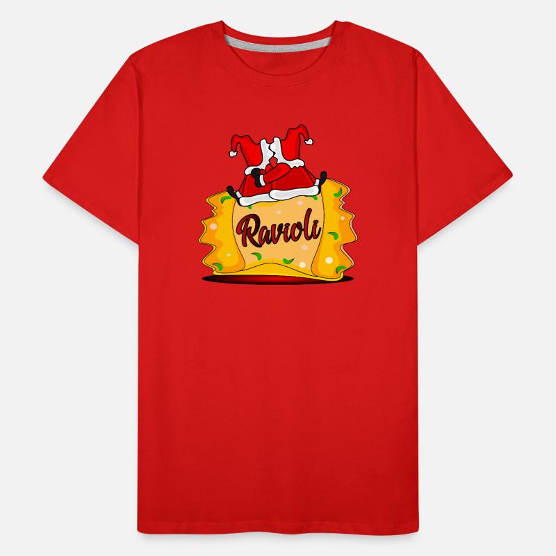 Santa Claus ravioli Men's Premium Organic T-Shirt