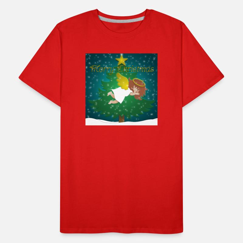 Schlafender Engel Männer Premium Bio T-Shirt