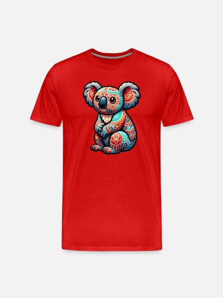 Koala - T-shirt bio Premium Homme - rouge