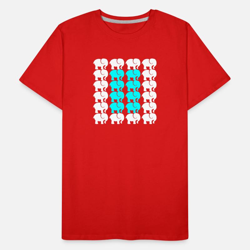 ELEFANT Männer Premium Bio T-Shirt