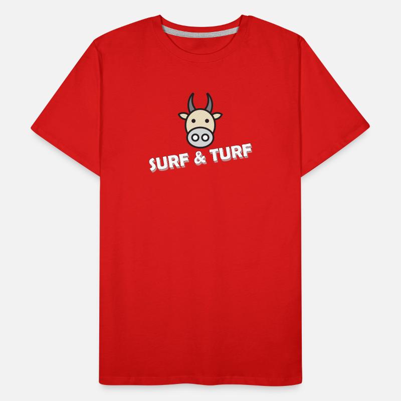 SURF & TURF Männer Premium Bio T-Shirt