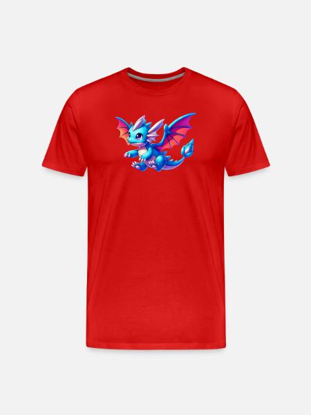 Dragon - T-shirt bio Premium Homme - rouge