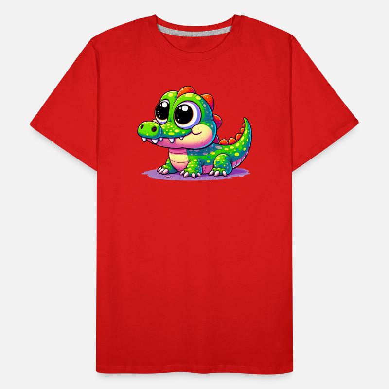 Alligator Crocodile T-shirt bio Premium Homme