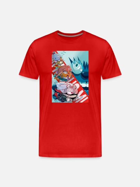 CHADADAN - T-shirt bio Premium Homme - rouge