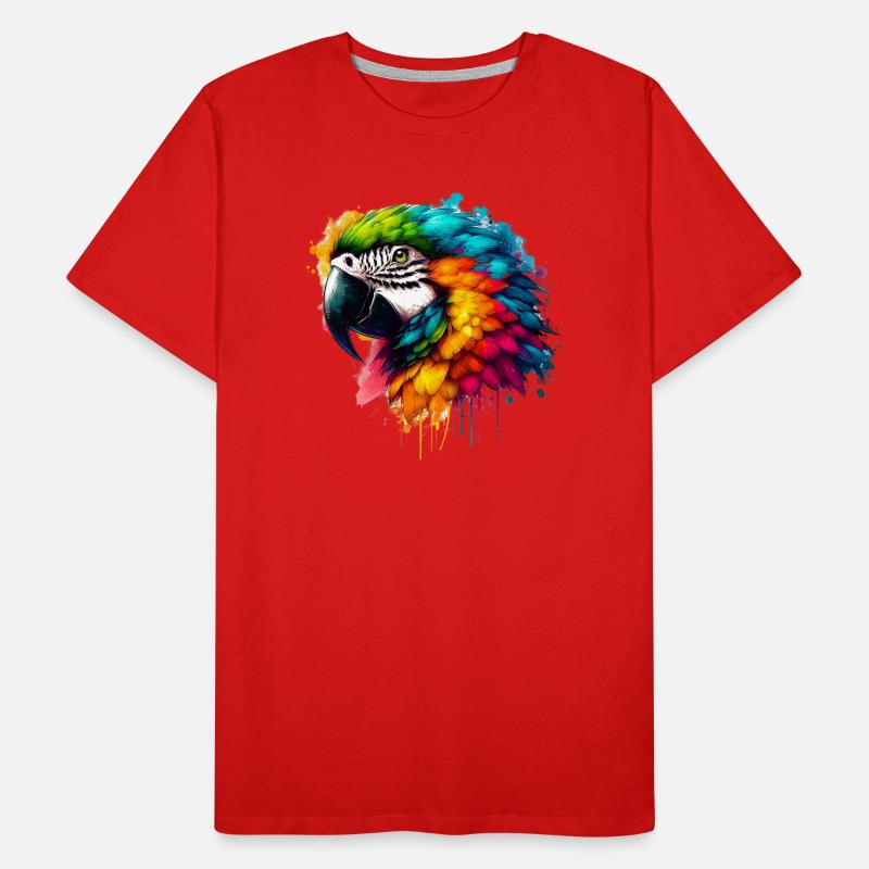 Perroquet T-shirt bio Premium Homme