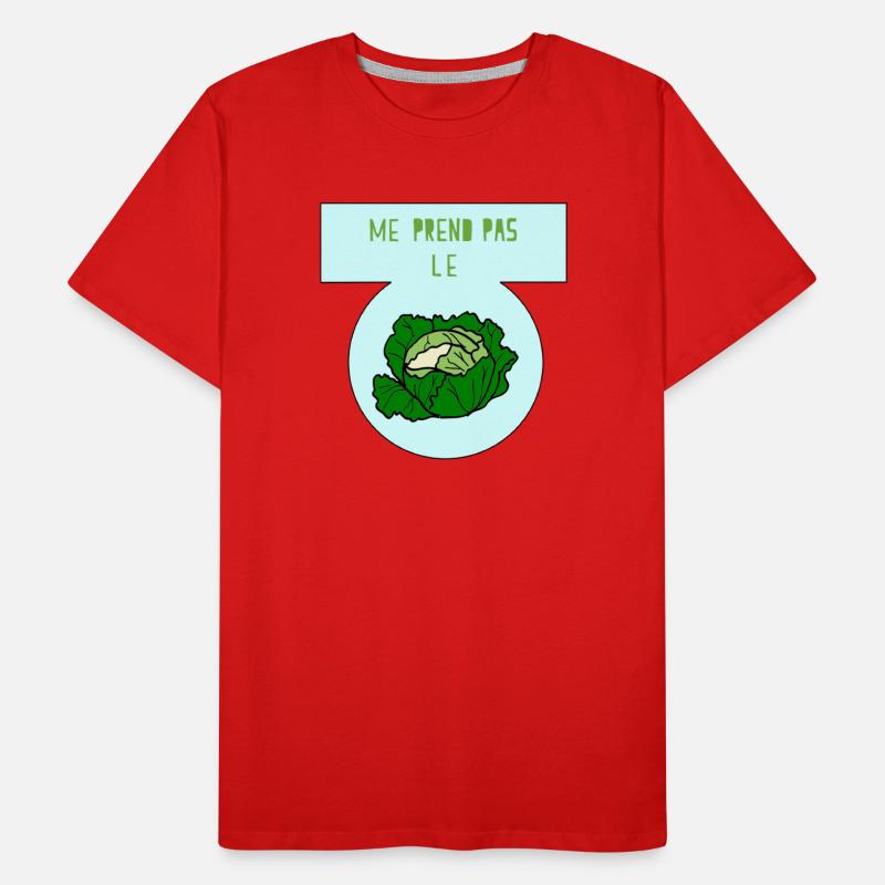 Don't take the cabbage Men's Premium Organic T-Shirt