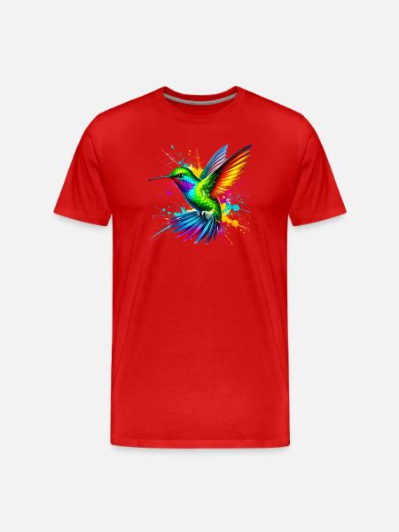 Colibri - T-shirt bio Premium Homme - rouge