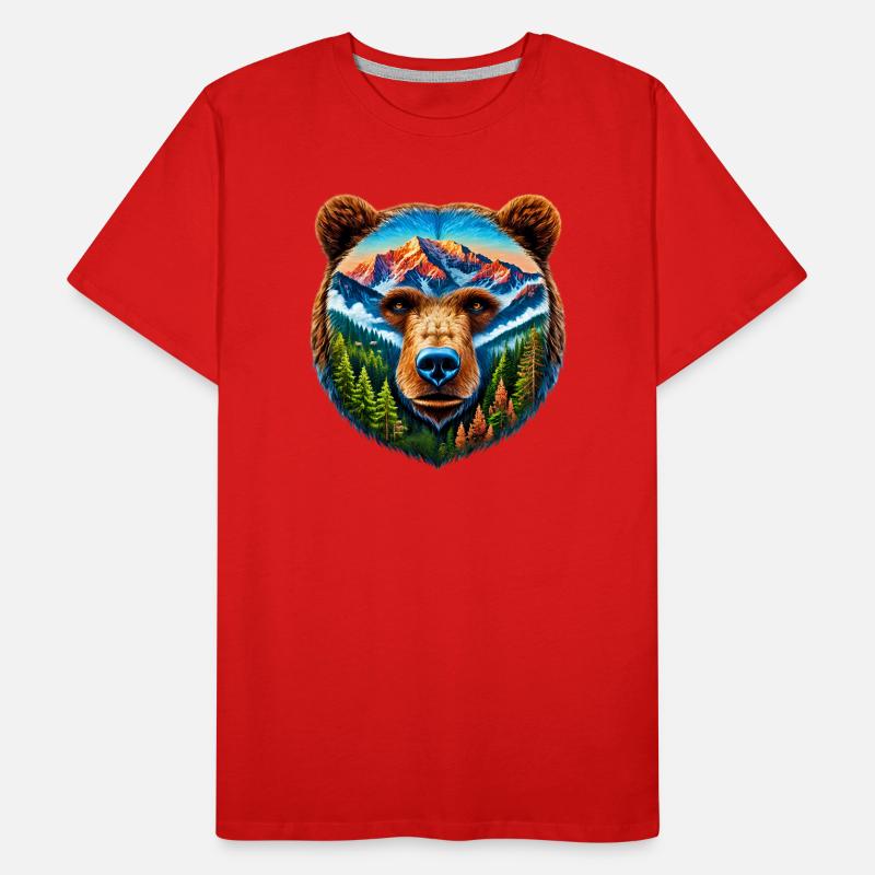 Ours T-shirt bio Premium Homme