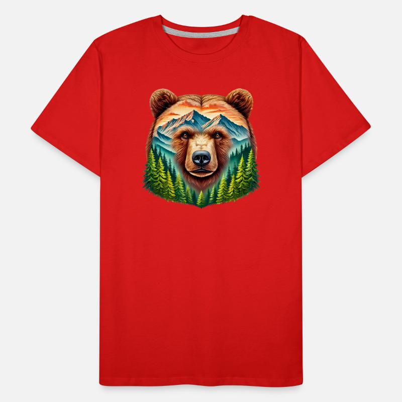 Ours T-shirt bio Premium Homme