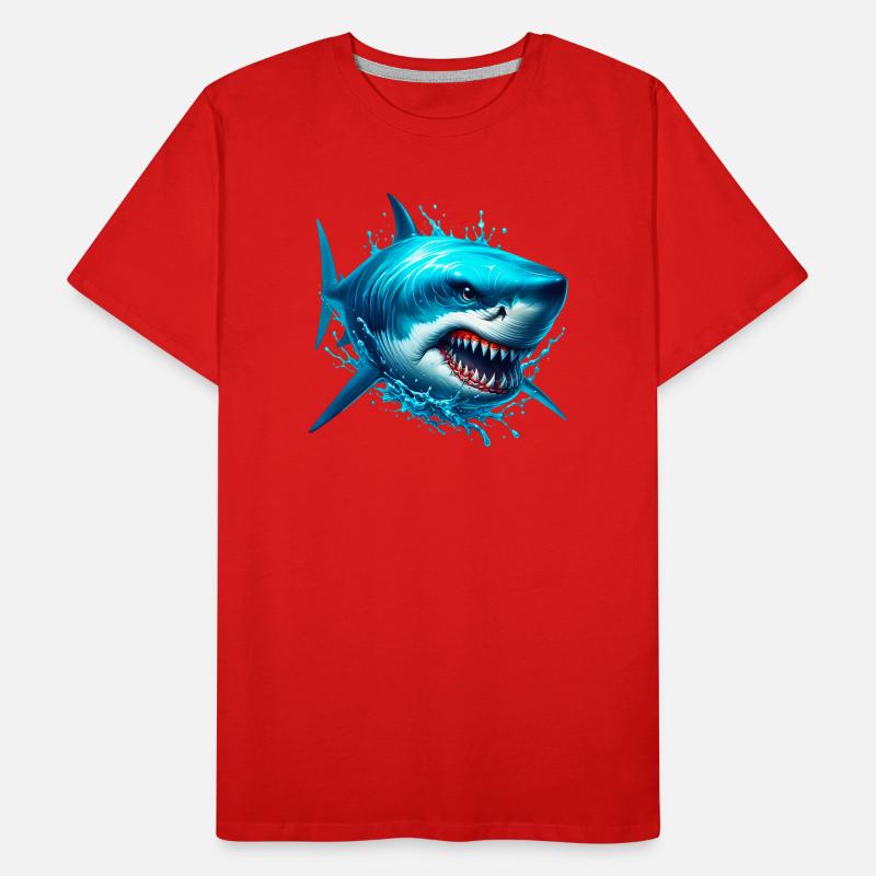 Requin T-shirt bio Premium Homme