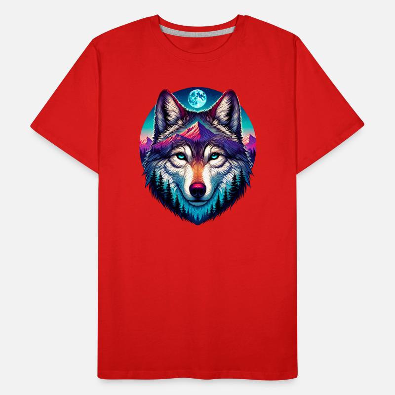 Loup T-shirt bio Premium Homme