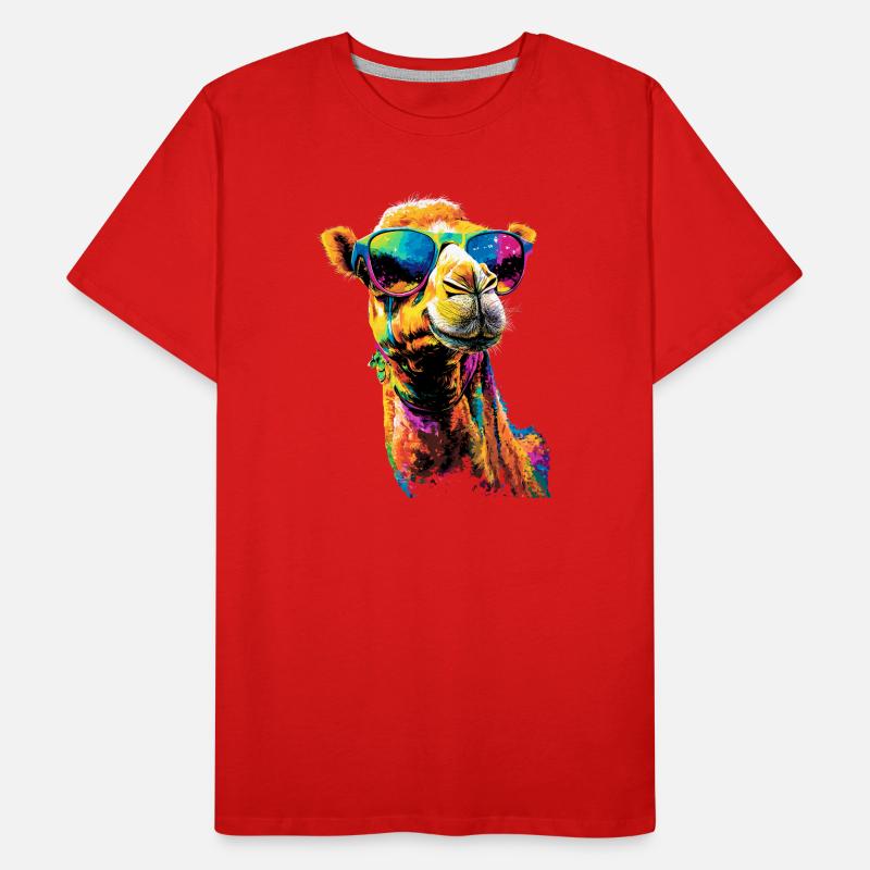 Camel Dromedary Bactrian Camel Gift Camels Men's Premium Organic T-Shirt