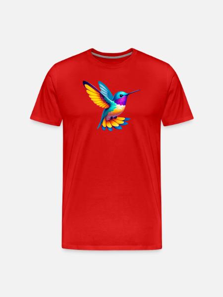 Colibri - T-shirt bio Premium Homme - rouge
