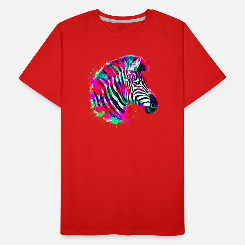 Zebra Männer Premium Bio T-Shirt